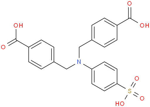 4,4'-(((4-sulfophenyl)azanediyl)bis(methylene))dibenzoic acid