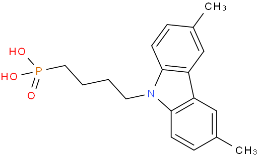 (4-(3,6-二甲基-9H-咔唑-9-基)丁基)膦酸