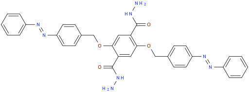 2,5-bis((4-(phenyldiazenyl)benzyl)oxy)terephthalohydrazide