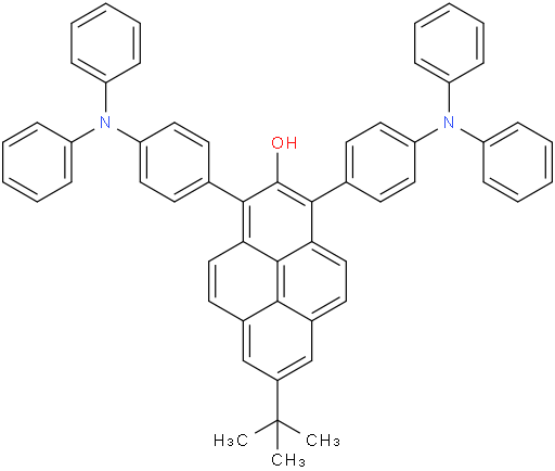 7-(tert-butyl)-1,3-bis(4-(diphenylamino)phenyl)pyren-2-ol
