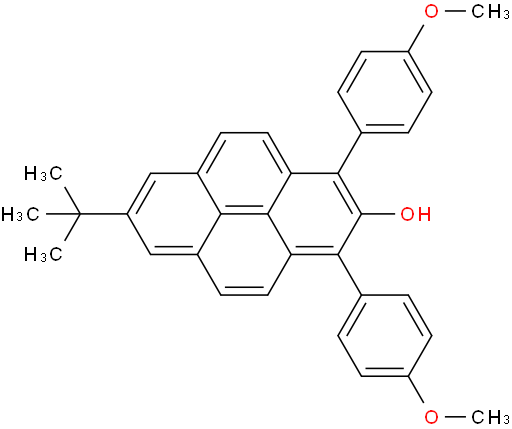 7-(tert-butyl)-1,3-bis(4-methoxyphenyl)pyren-2-ol