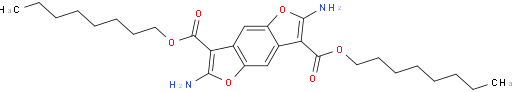 dioctyl 2,6-diaminobenzo[1,2-b:4,5-b']difuran-3,7-dicarboxylate
