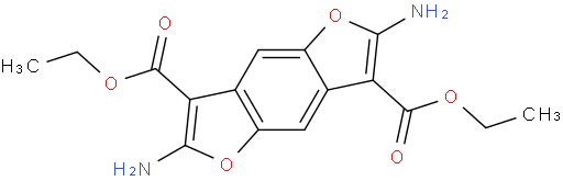 diethyl 2,6-diaminobenzo[1,2-b:4,5-b']difuran-3,7-dicarboxylate
