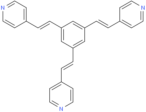 1,3,5-Tris(2-(pyridin-4-yl)vinyl)benzene