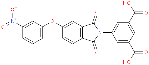 5-(5-(3-Nitrophenoxy)-1,3-dioxoisoindolin-2-yl)isophthalic acid