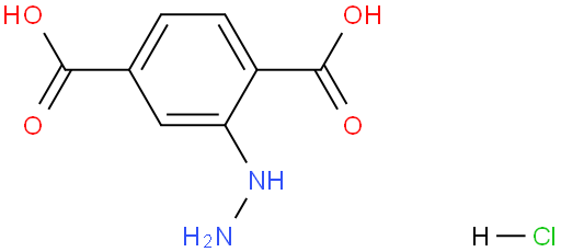 2-Hydrazinylterephthalic acid hydrochloride