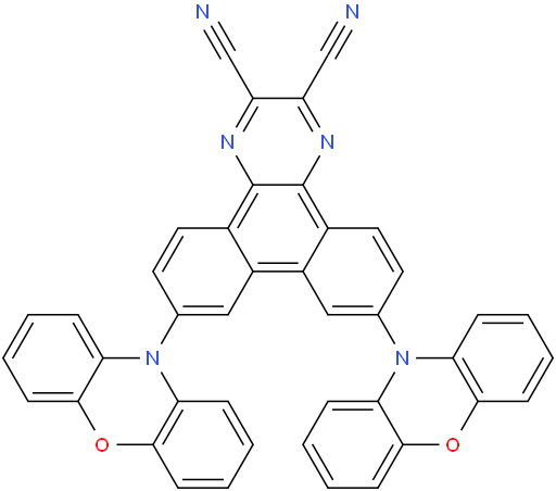 7,10-Di(10H-phenoxazin-10-yl)dibenzo[f,h]quinoxaline-2,3-dicarbonitrile