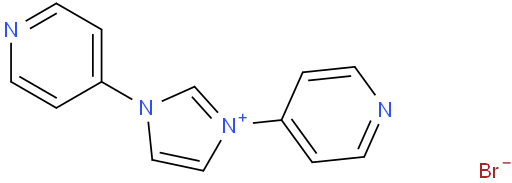 1,3-Di(pyridin-4-yl)-1H-imidazol-3-ium bromide
