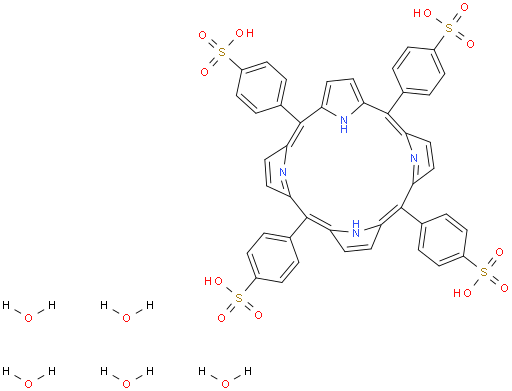 Tetrasodium-meso-tetra(4-sulfonatophenyl)porphine pentahydrate