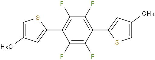 5,5'-(perfluoro-1,4-phenylene)bis(3-methylthiophene)