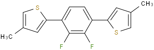 5,5'-(2,3-difluoro-1,4-phenylene)bis(3-methylthiophene)