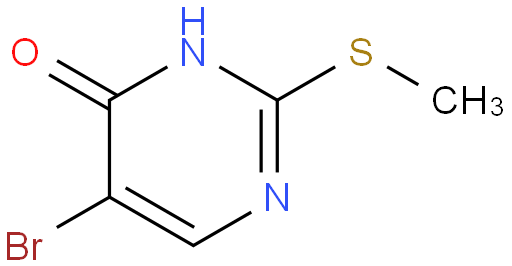 5-溴-2-(甲巯基)--4(1H)-嘧啶酮